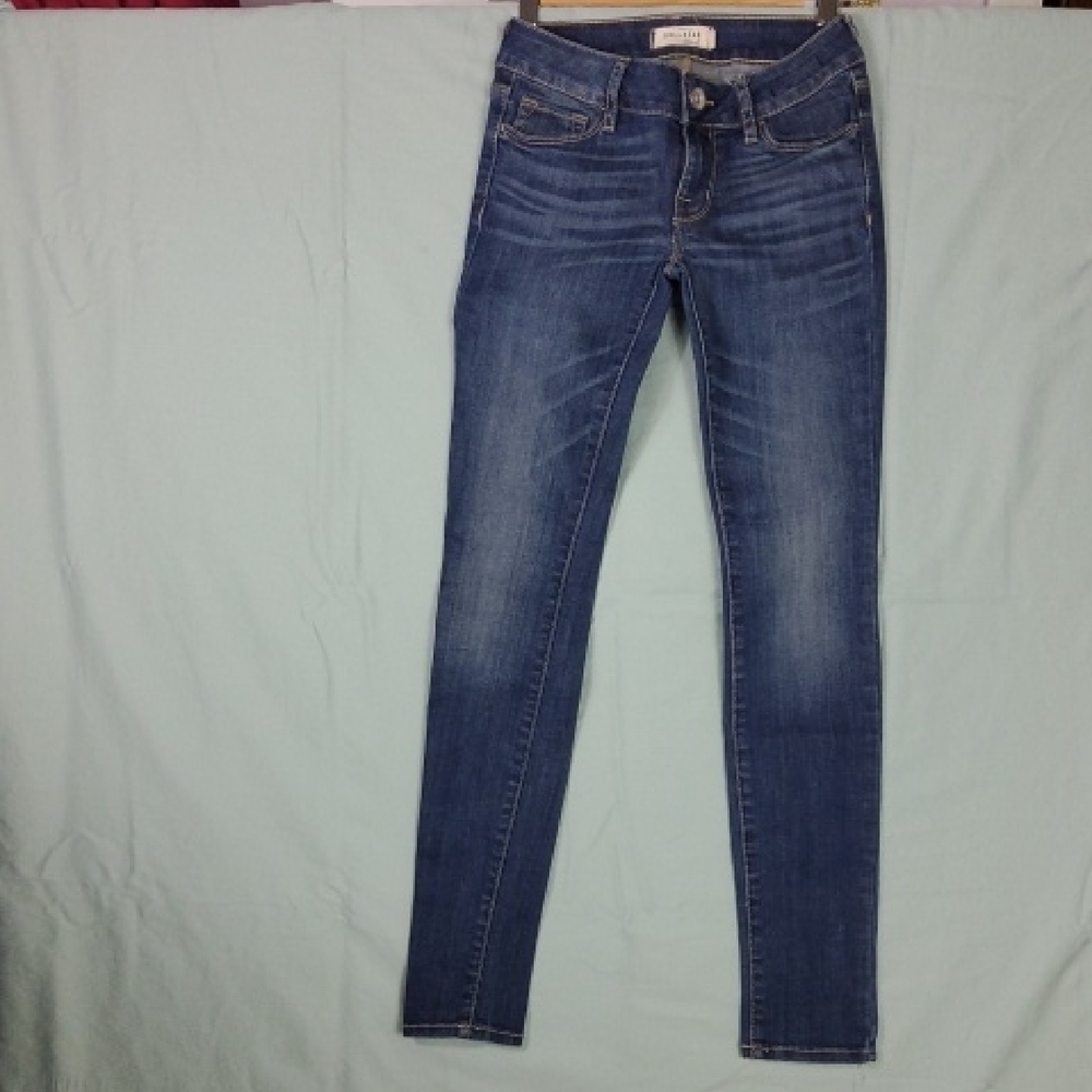 Bullhead Black Women's Blue Jeans Size O Skinniest